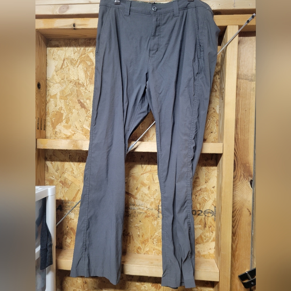 Eddie Bauer Gray Pants Lightweight Performance‎ Mens 35 X30